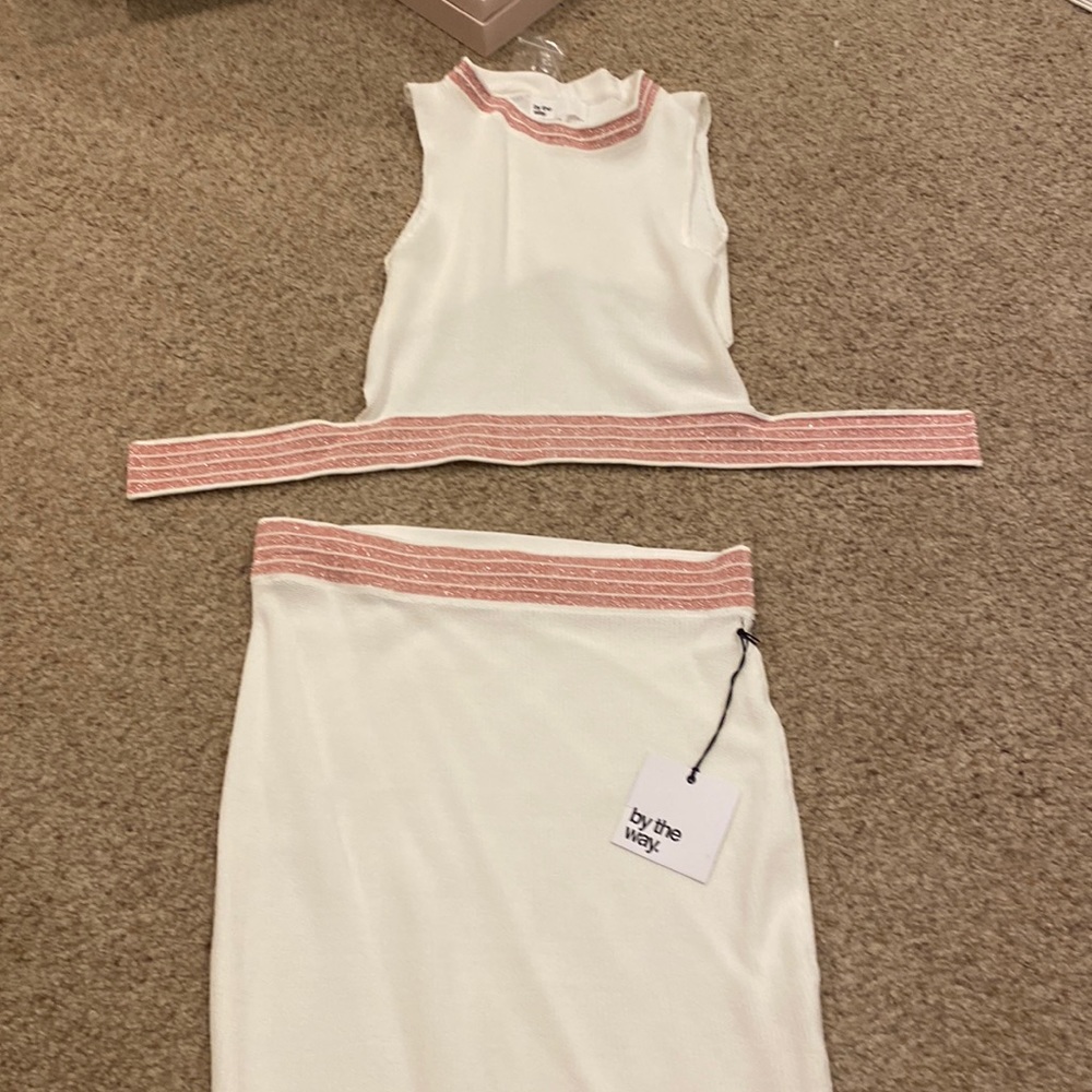 Revolve top and skirt two piece set!